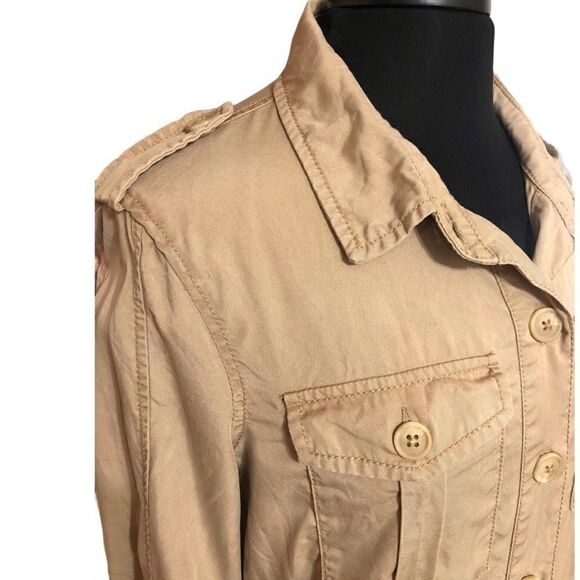 Gap Factory Tan Safari Utility Jacket Size M - Picture 4 of 13